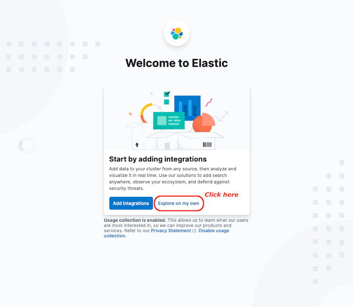 Kibana - Welcome